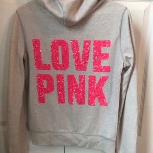 PINK Victoria’s Secret zip up hoodie